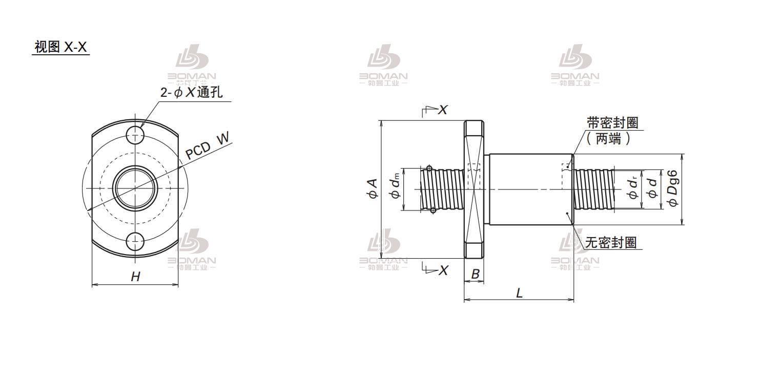 MPFD0600.5-3-NSK MSFD滚珠丝杠