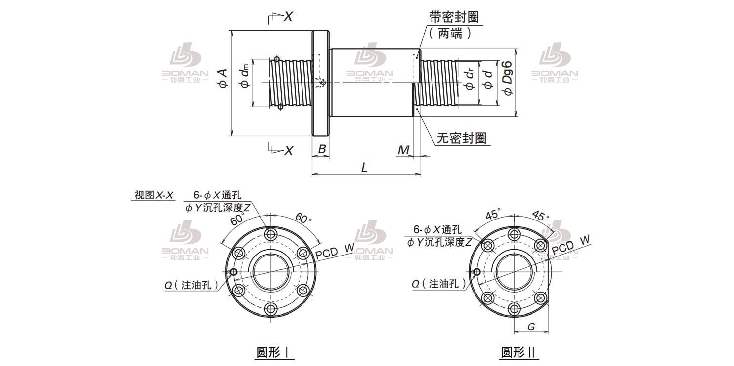 SFD2506-4-NSK MSFD滚珠丝杠