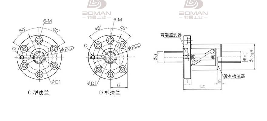 KURODA GR3606DS-DAPR 日本黑田丝杆怎么装珠子