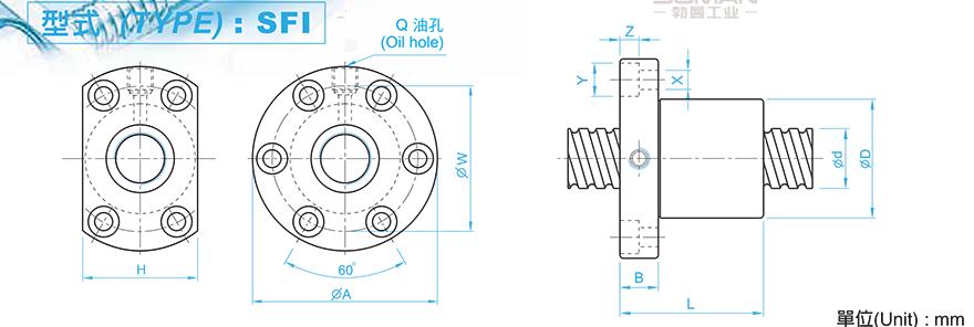 TBI SFI02004-4 tbi滚珠丝杆螺母安装方法