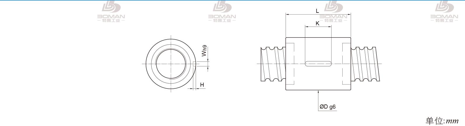 PMI RSIC5010-3 pmi滚珠丝杠生产厂家