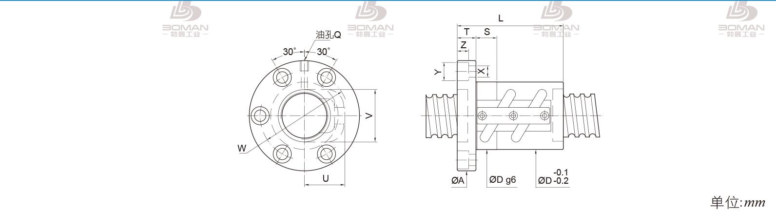 PMI FSVC3206 pmi丝杠选型手册