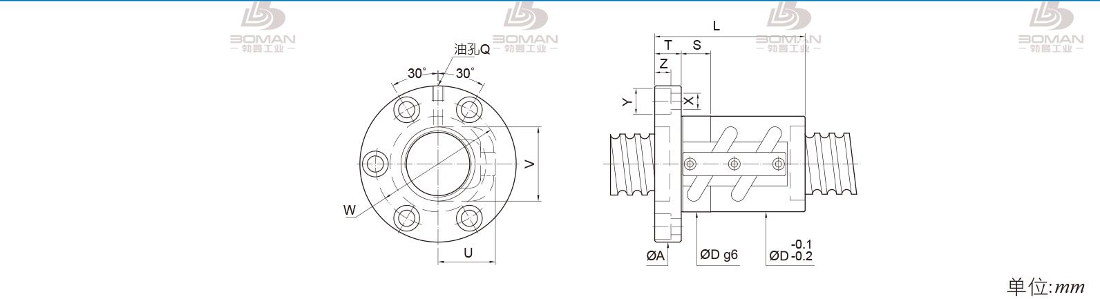 PMI FSVC5510 PMI丝杆型号介绍