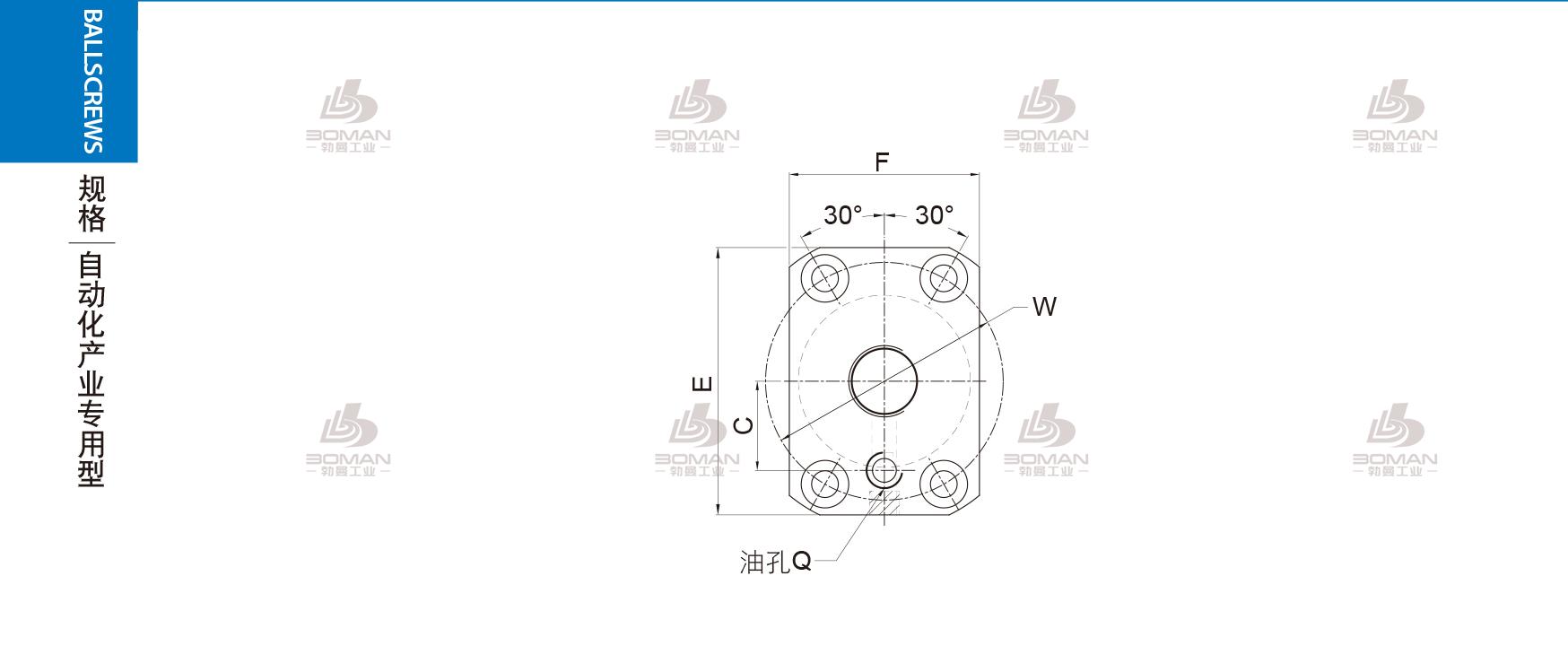 PMI PTR1520T2C5T-1300 精密pmi丝杠厂家