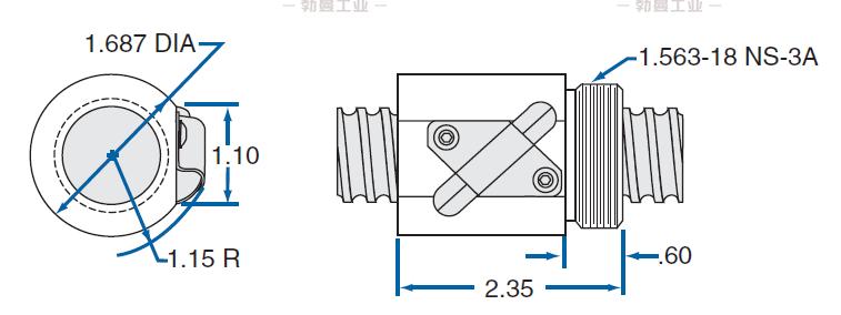 NOOK SBN10466 美国nook滚珠丝杠