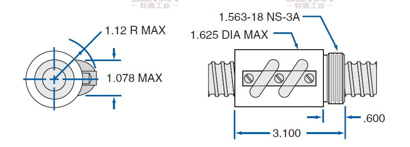 NOOK PRN10115 nook丝杆