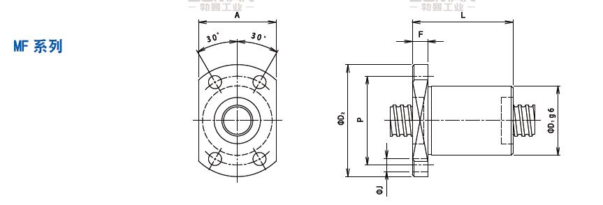 TSUBAKI 8MF3S2 tsubaki丝杠