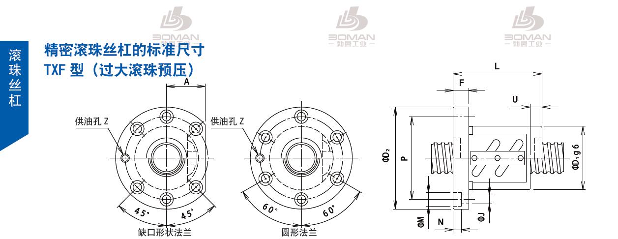 TSUBAKI 36TXFL5 tsubaki丝杠